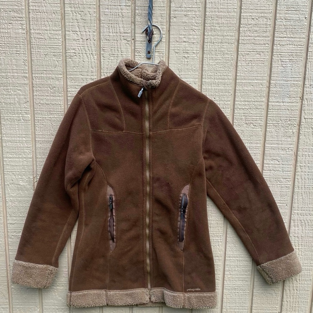 Patagonia Long Synchilla Windzone Zip Up Jacket